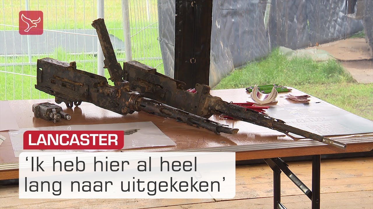 Resten vliegtuigwrak Lancaster in Dronten voor het eerst te zien | Omroep Flevoland