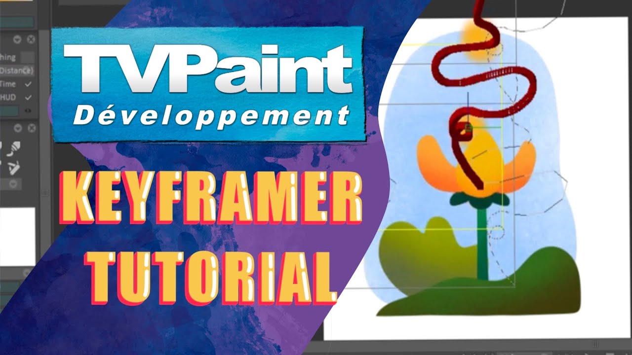 HOW TO USE THE KEYFRAMER EFFECT AND PATH RECORDER IN TVPAINT