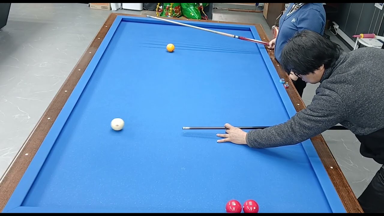 [당구/4구] 초심자들을 위한 원포인트 레슨 9 - 속도로 힘조절 하는법 (히로 안하기.. 공모으기...등등 을 위하여 4구에 꼭 필요한 연습)