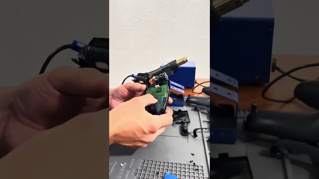 PS5 control reparación Joystick por drift cambio por un TMR