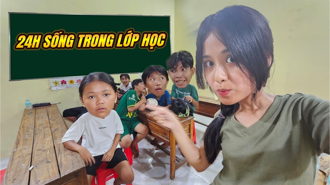 Lớp Học Báo Thủ - 24h Sống Trong Lớp Học Phần 1 - Trần Vy Vy Tập 130