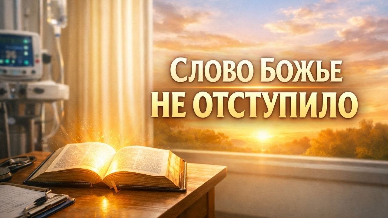 ПСАЛОМ 119: КОГДА МЕДИКИ СДАЛИСЬ — СЛОВО БОЖЬЕ НЕ ОТСТУПИЛО