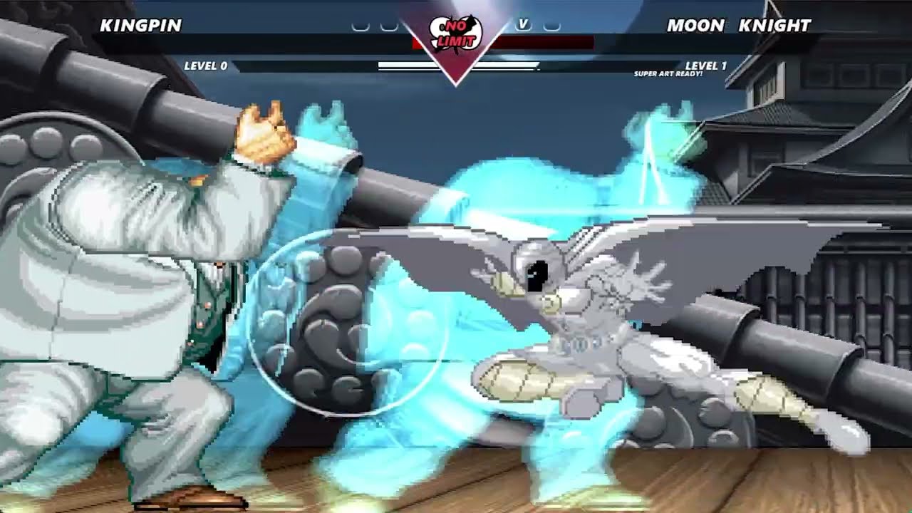 KINGPIN VS MOON KNIGHT (MARVEL) | INSANELY EPIC M.U.G.E.N BATTLE