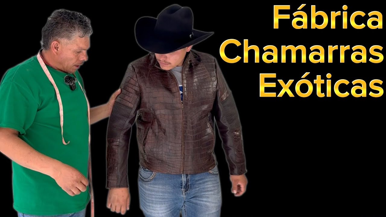 Fabricante de chamarras artesanal en piel exótica en león Guanajuato #leather #fabric #exotic #leon