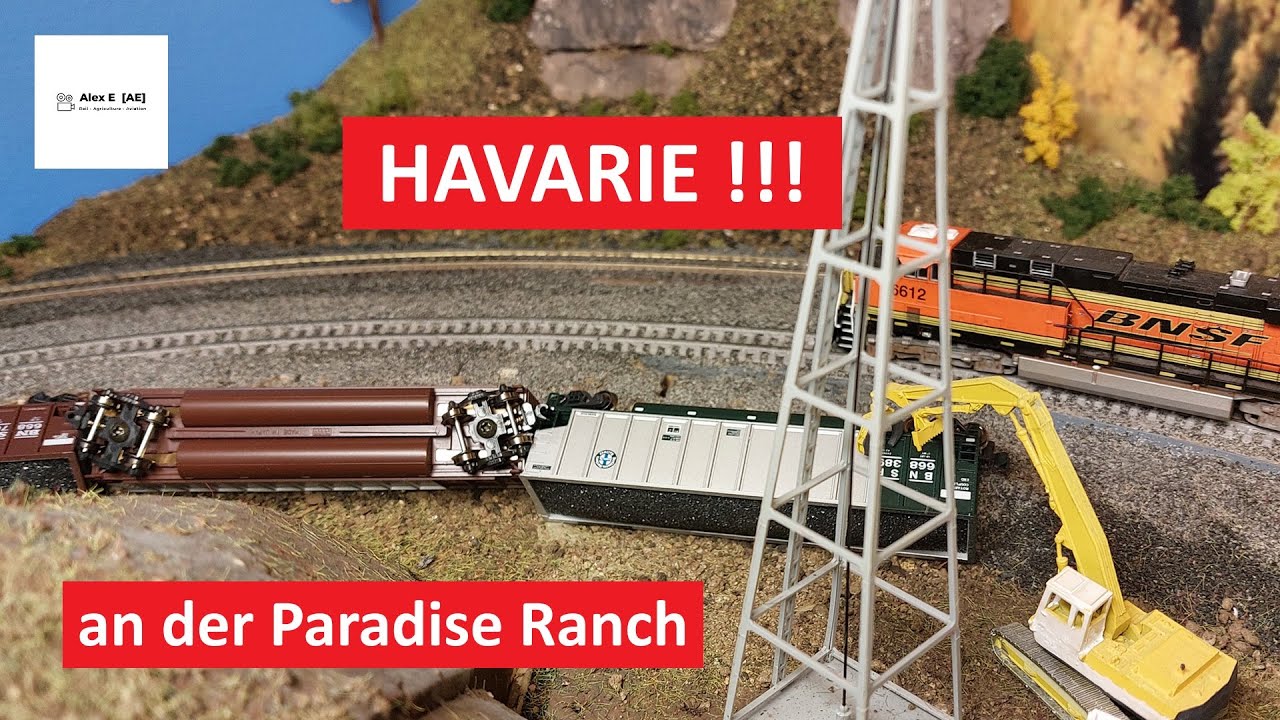 Havarie an der Paradise Ranch | Modellbahn Spur N | Alex E