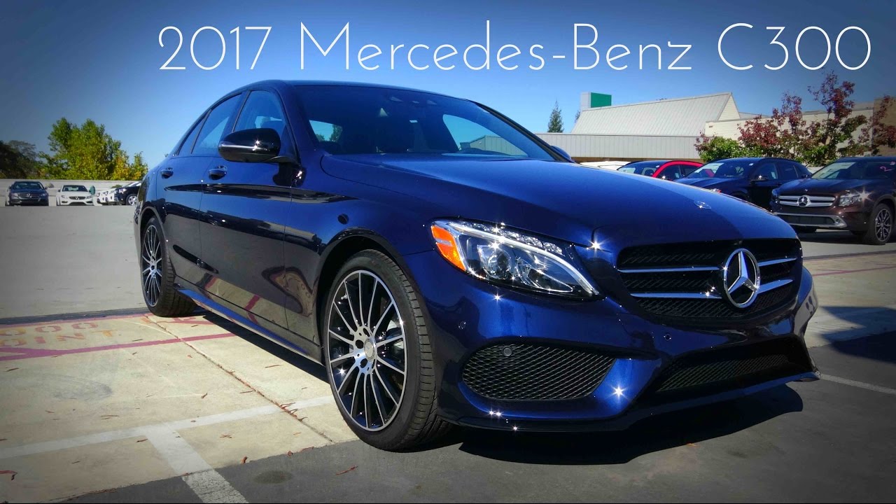 Обзор Mercedes-Benz C-класса (C300) 2.0 L Turbo 4-цилиндрового 2017 года выпуска