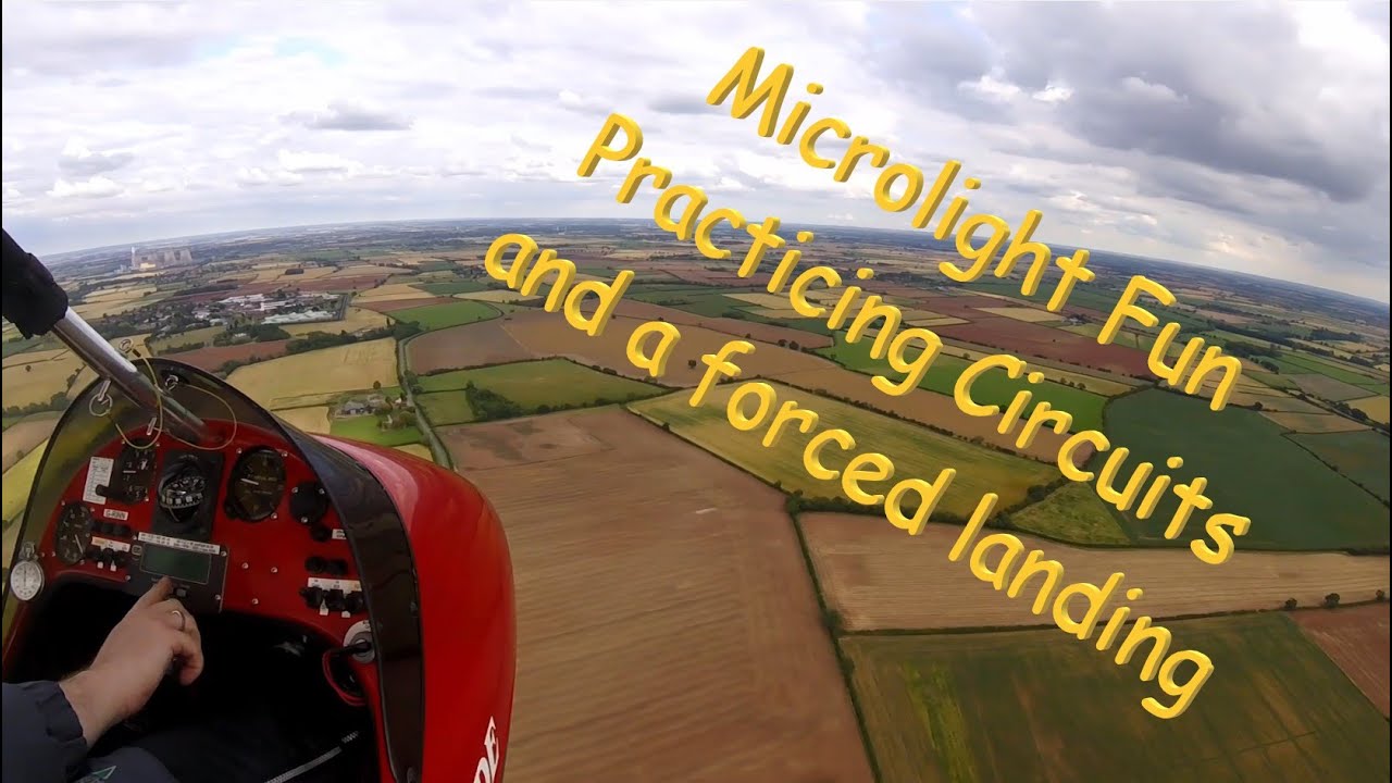 Flexwing Microlight Circuit Practice (Mainair Blade 582)