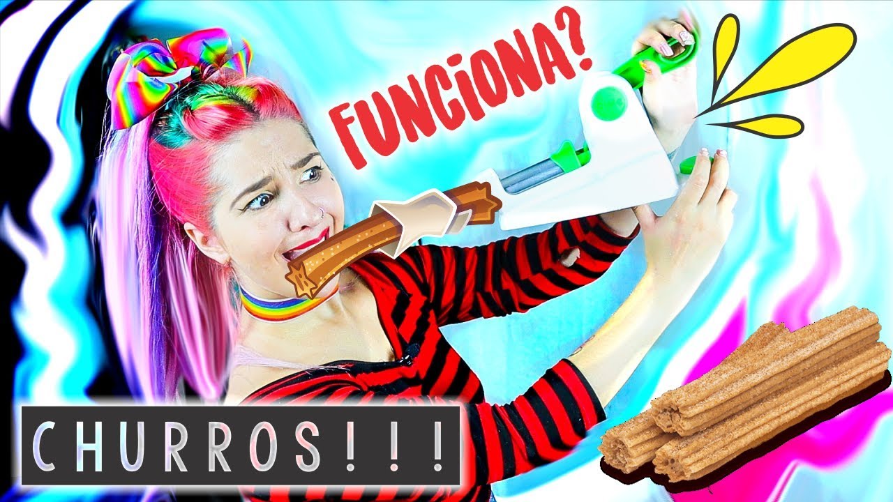 MAQUINA DE CHURROS ✩ ¿ME QUEME? Un churro me ataco!!! - Ann Look
