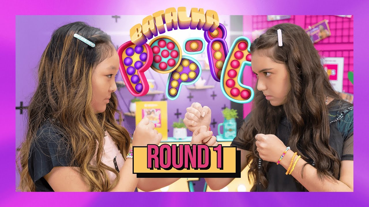 POP IT CHALLENGE (FIDGET TOY) com Kaori Yokota, Mafer Santucci e Julia Berlim | ♥️ Livre Para Ser