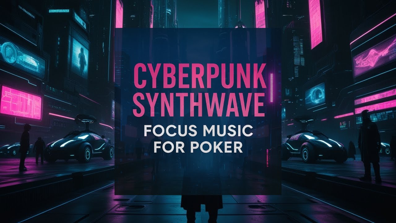 🟣Cyberpunk Beats &ndash; 🎶Focus & Strategy Music for Poker🎧