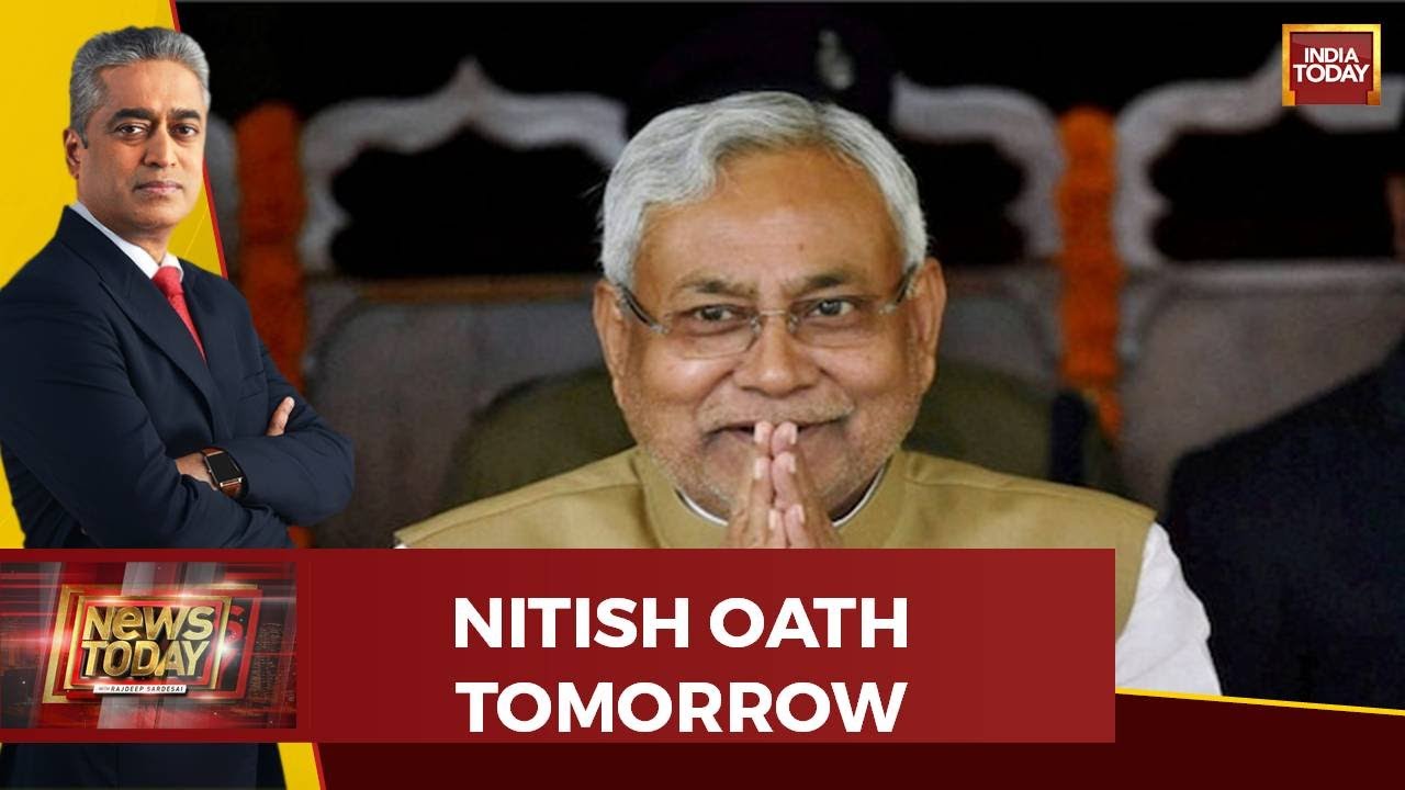Nitish Kumar To Take Oath As Bihar CM Tomorrow; JDU Chief Discusses Govt Formation With Allies