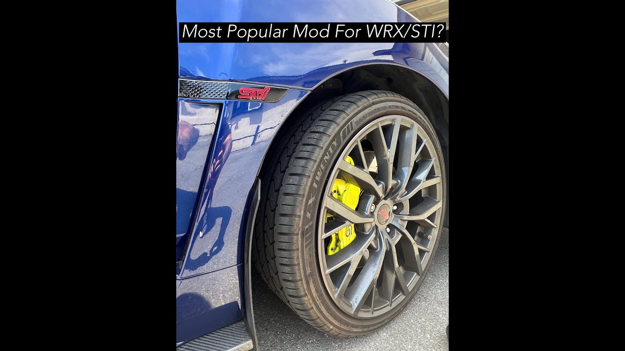 Should every Subaru WRX/STI come like this stock?