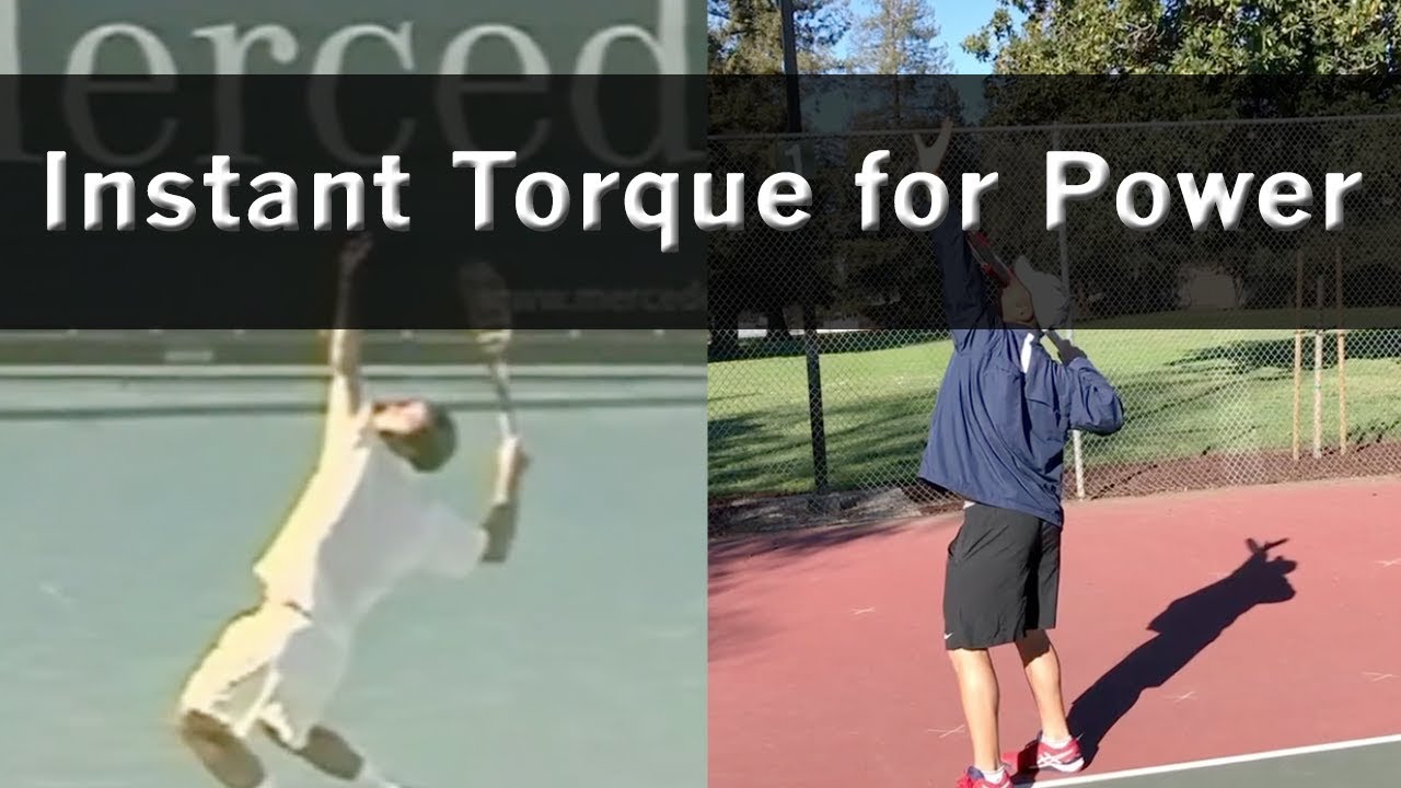 Instant Rotational Velocity for 50% Increase In Power - Tennis Lesson