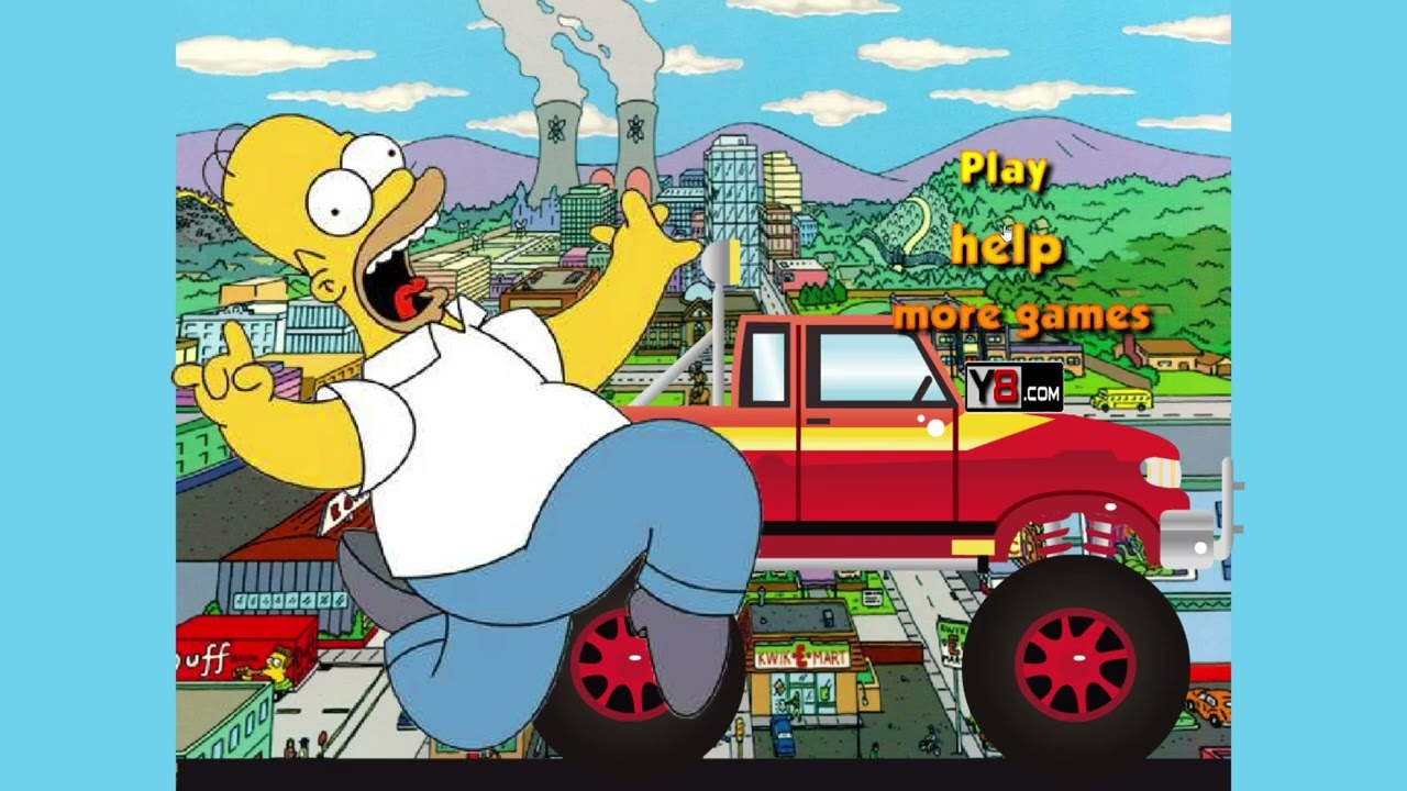 The Simpsons - Homer Monster Car