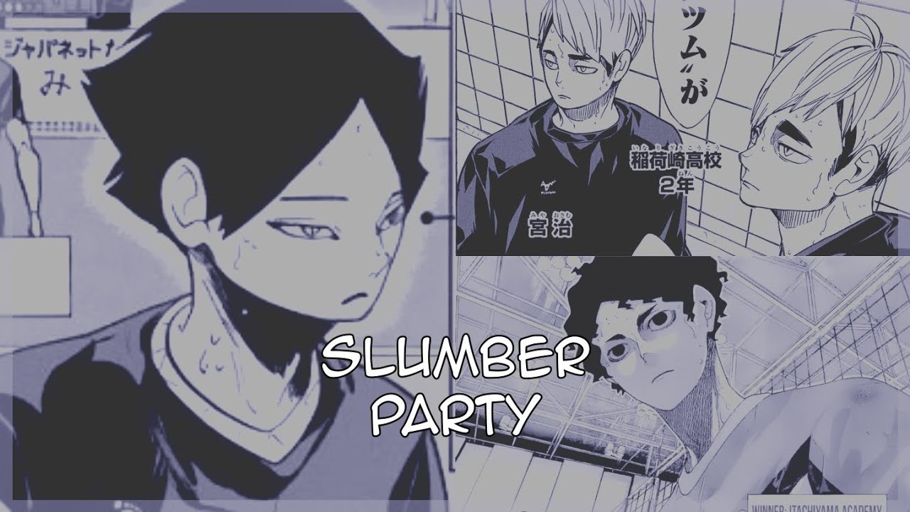 slumber party // omigiri lyric prank (sakuatsu + osasuna) - haikyuu texts