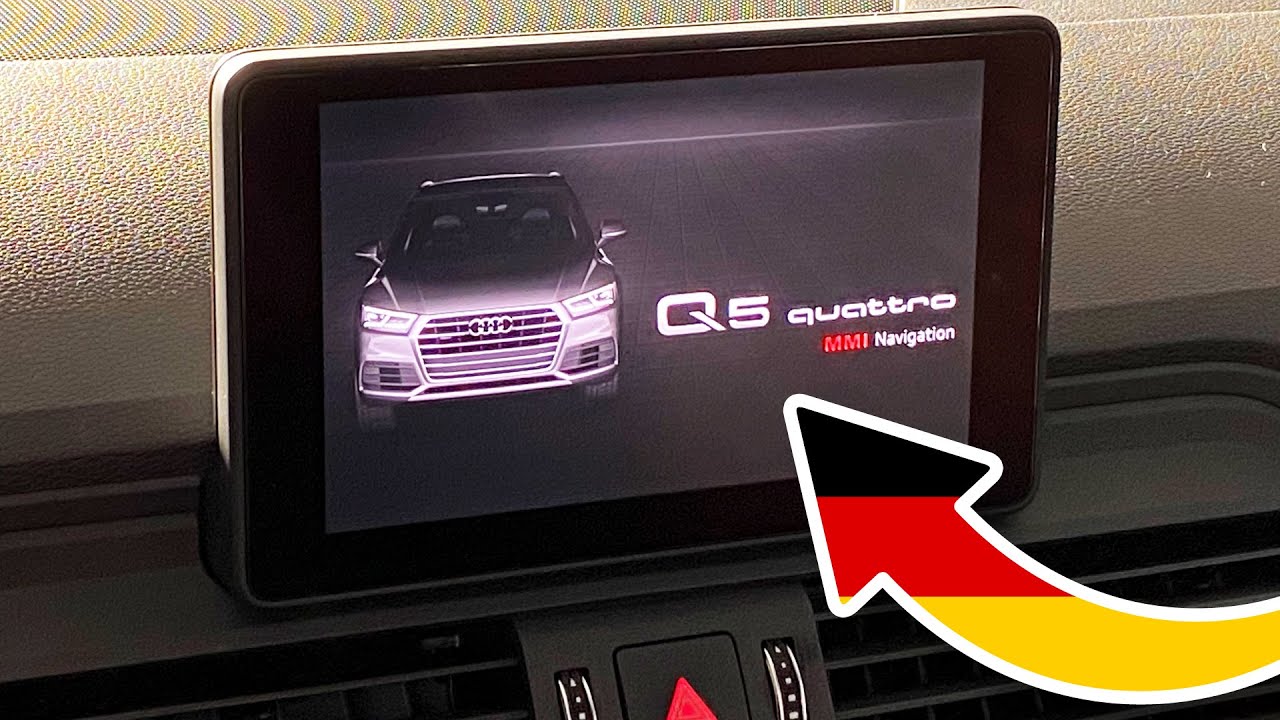 Audi Q5 (FY) MMI system reboot (how to force restart MIB2 MHS2)