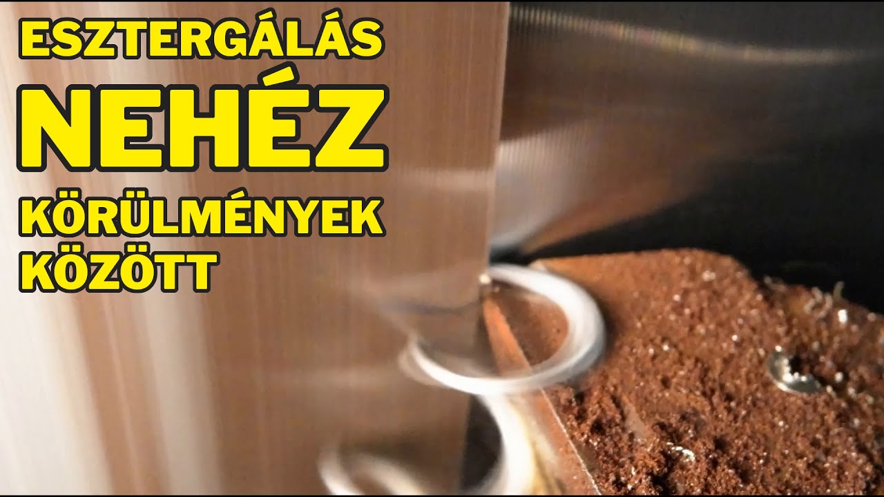 Esztergálás nehéz körülmények között (e-Gyakorlat #174)