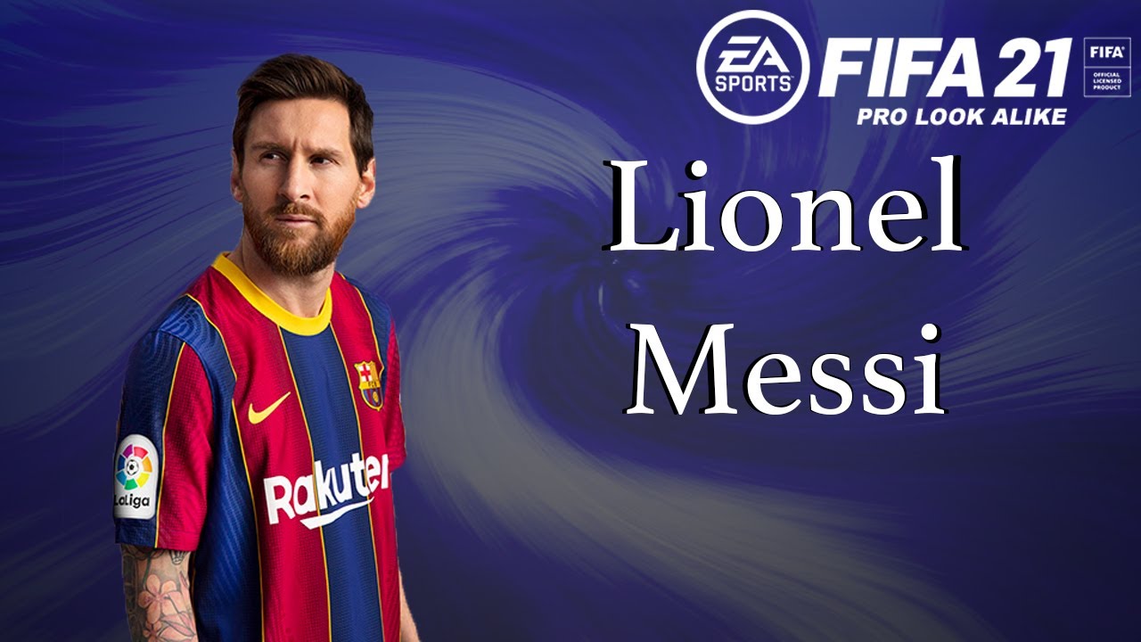 Lionel Messi - Fifa 21 Pro Clubs look alike