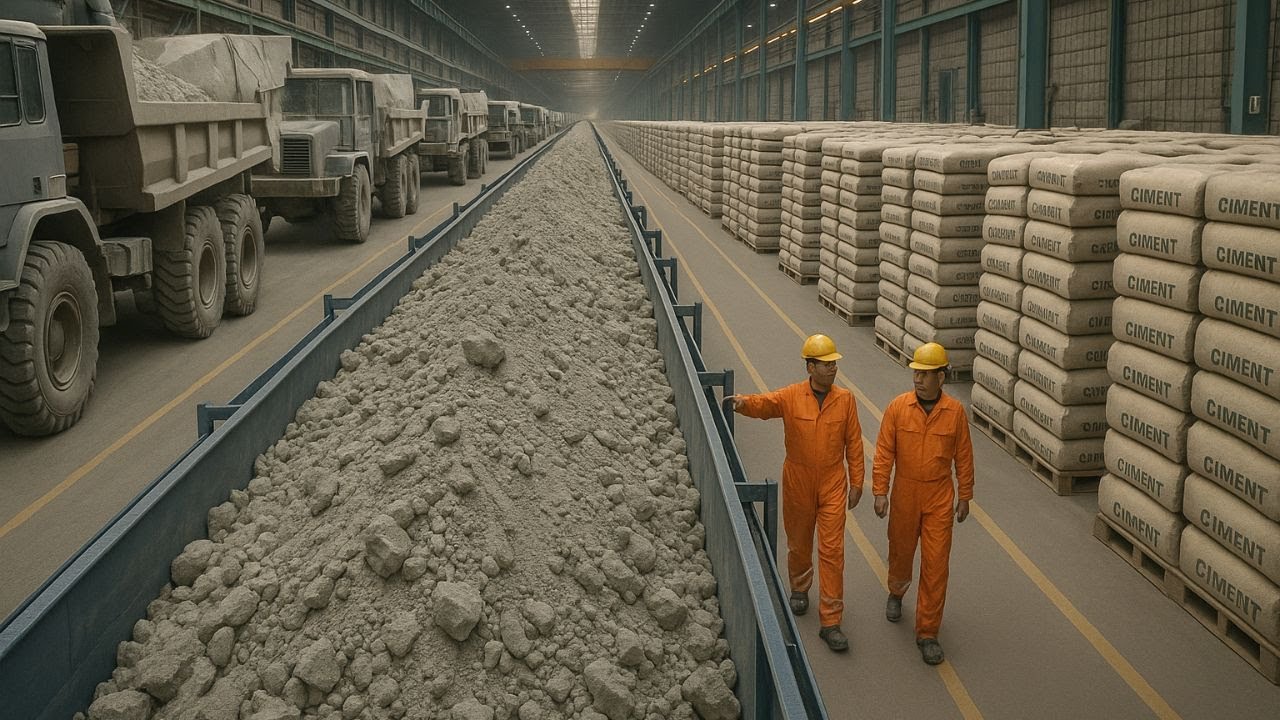 Comment c’est fait : Le Ciment – L’incroyable industrie du matériau le plus utilisé au monde