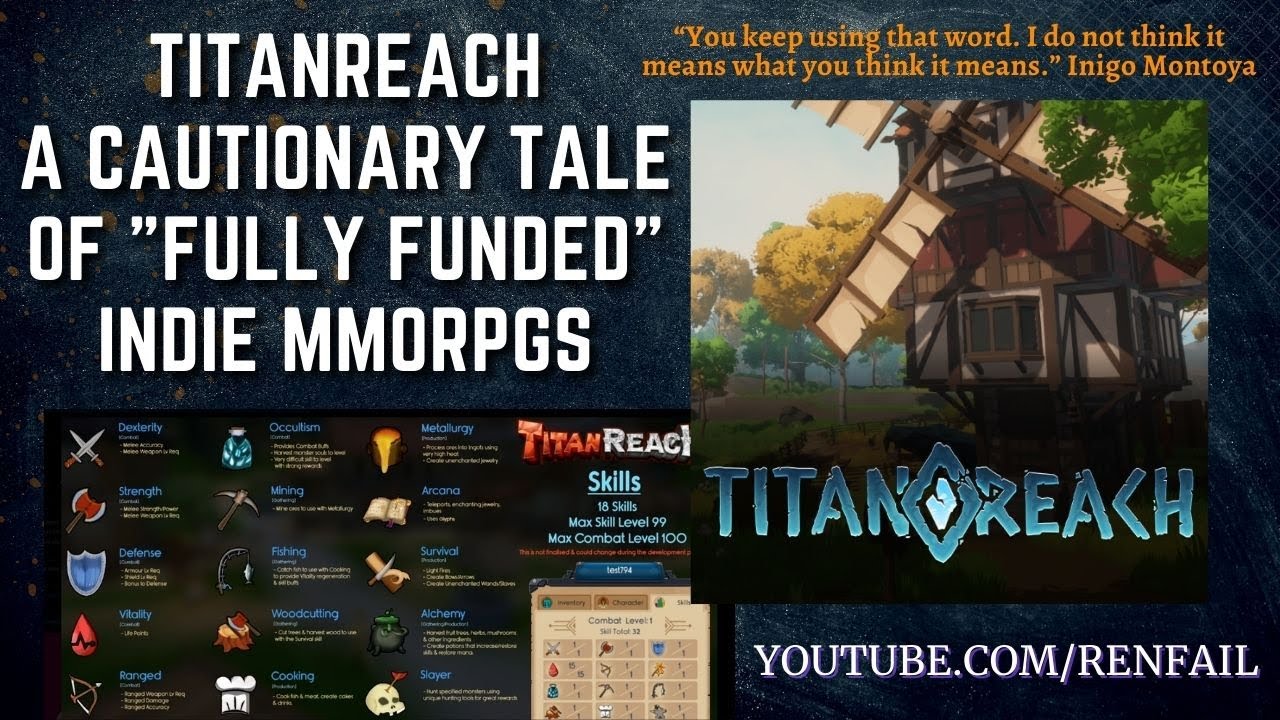 MMORPG Analysis - TitanReach: A Cautionary Tale of 