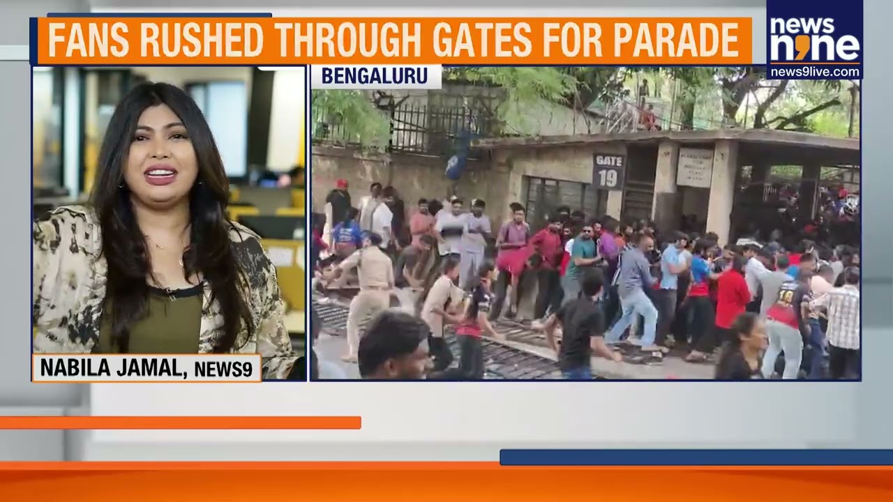 RCB Victory Parade Turns Tragic: 11 Dead, Dozens Injured in Bengaluru Stampede | News9
