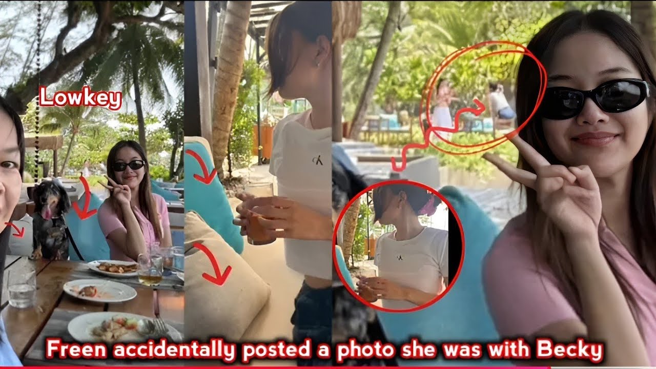 Omg! Freen accidentally Posted a Photo with Becky! Freen's family Trip with Becky 😍