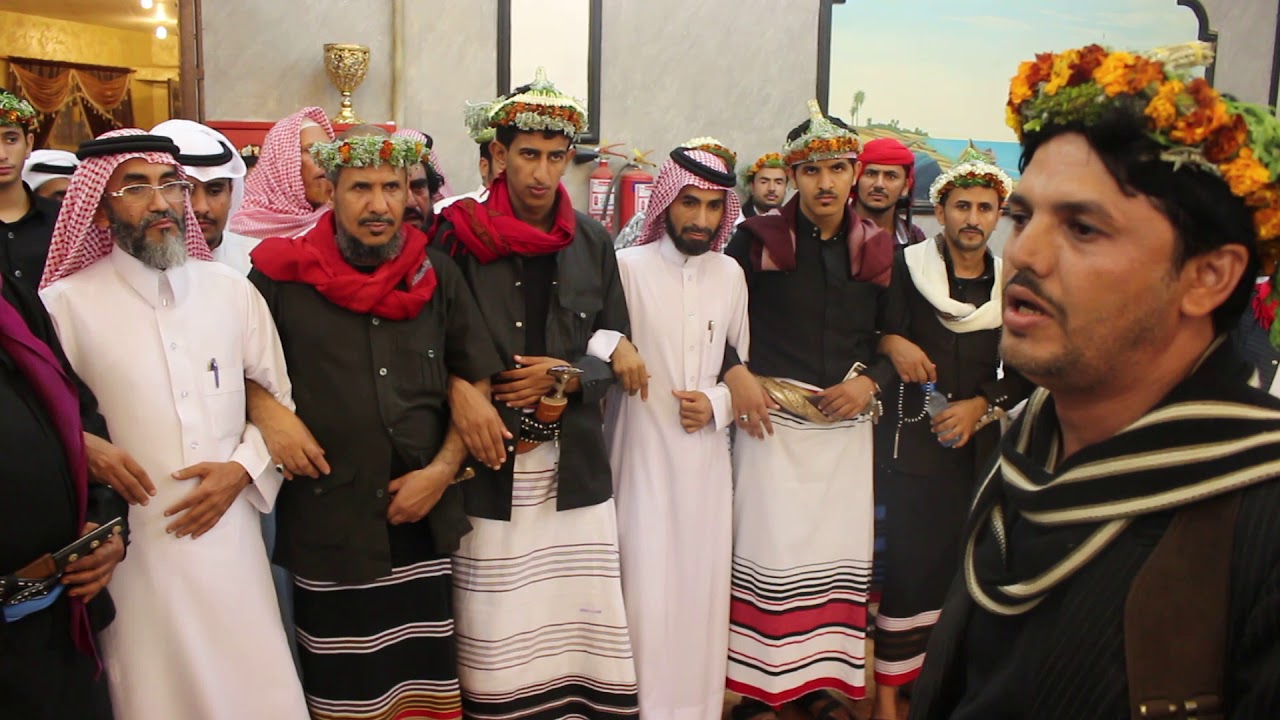 تكثيرت الشاعر ((سالم حسن جبران الودعاني)) في حفل زواج ((سالم حسن حيان الجابري))