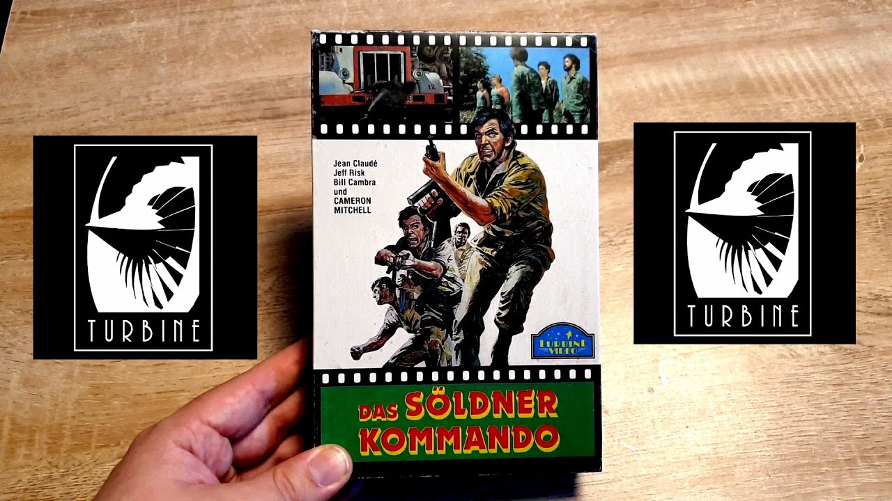 Das Söldnerkommando VHS Retro Edition Turbine exklusiv Unboxing THE KILL SQUAD Videothekenkult