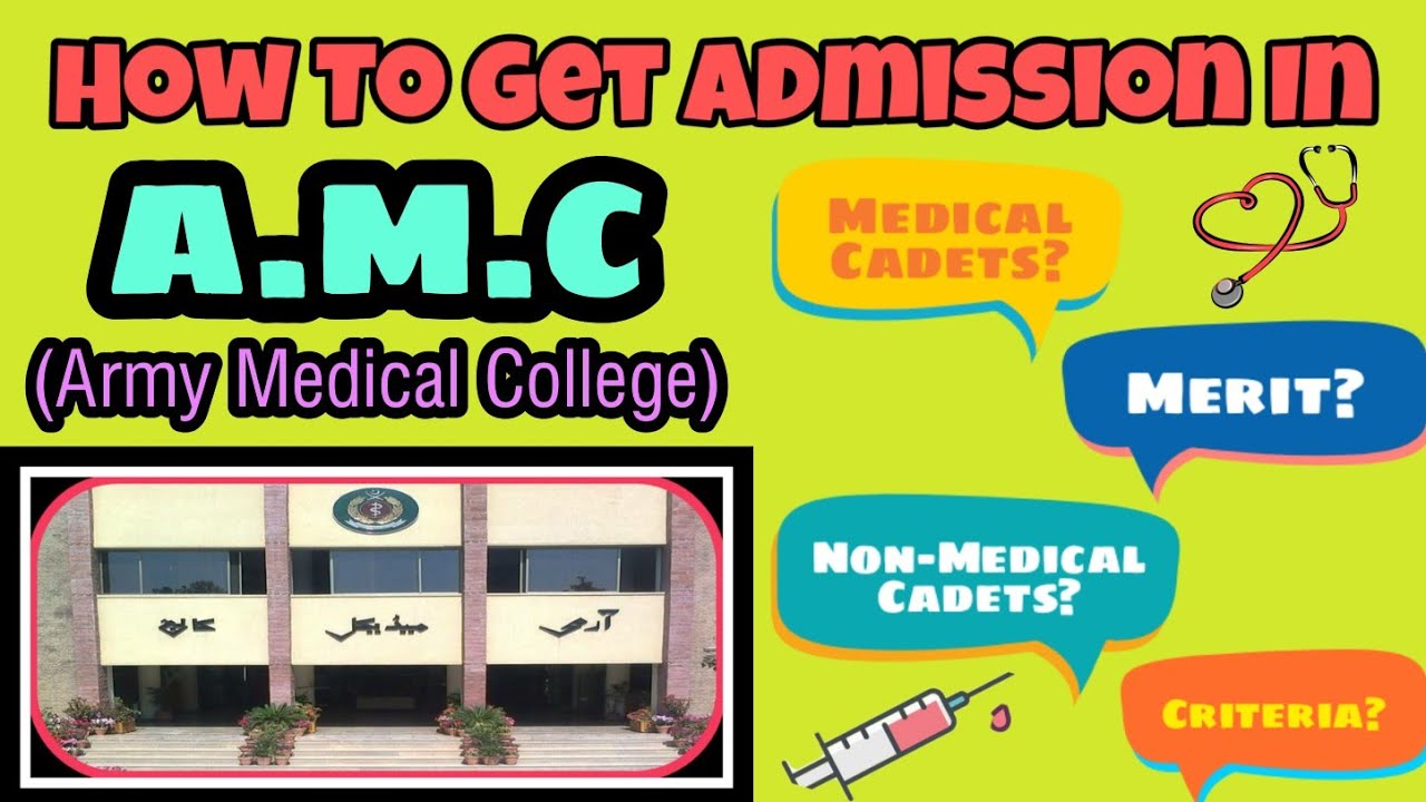 Admission Process In ARMY MEDICAL COLLEGE (AMC) Complete Guide @drhamzaashraf