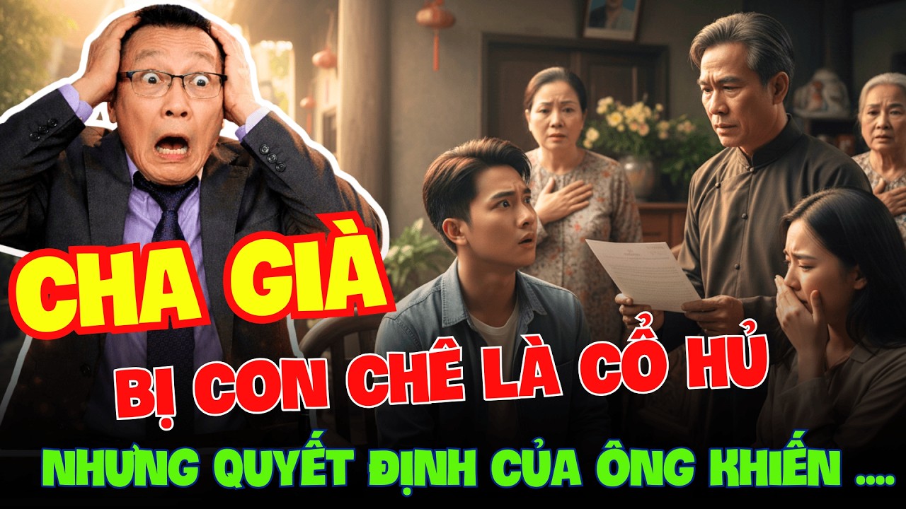 Người Cha Bị Con Gọi Là Cổ Hủ, Nhưng Quyết Định Của Ông Khiến Tất Cả Phải Nhìn Lại.