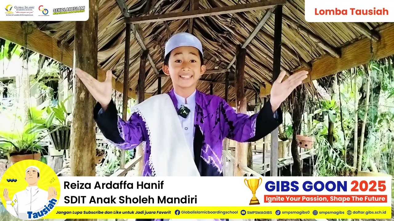 (Tausiah SD) 28. Reiza Ardaffa Hanif - SDIT Anak Sholeh Mandiri