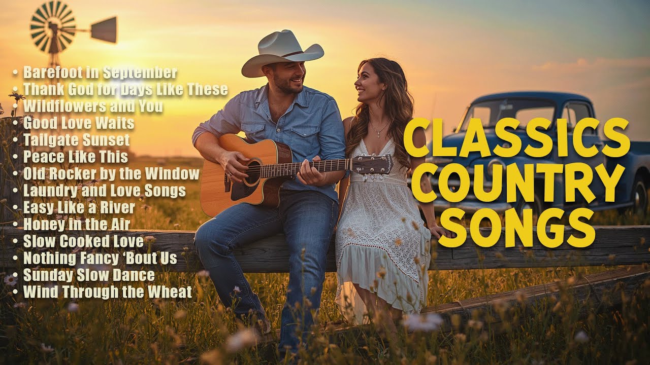 Country Songs Collection, Love Song 💔🎸 Best Classic Country Music That Touches the Soul