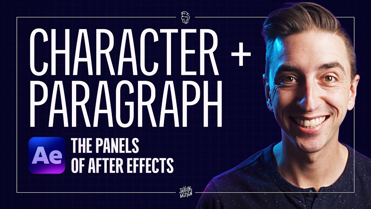 Символ + Абзац - Панели After Effects