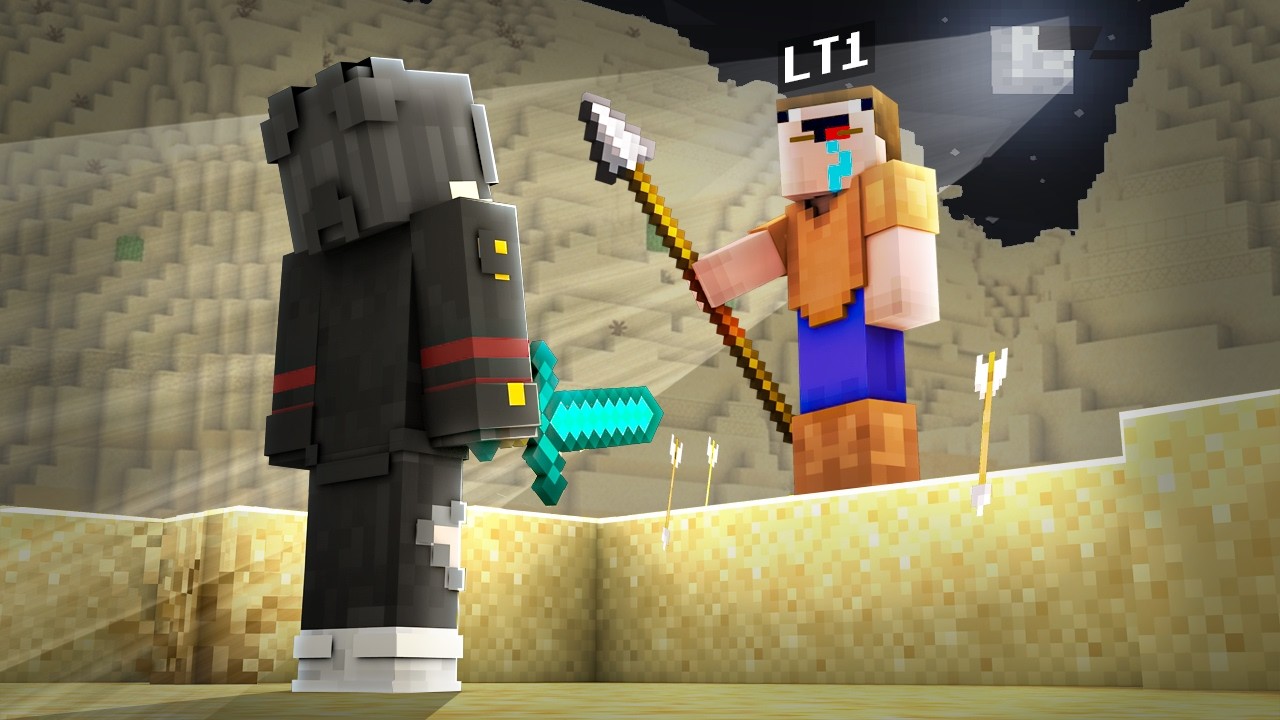 I Turned Minecraft Biggest NOOB into PRO