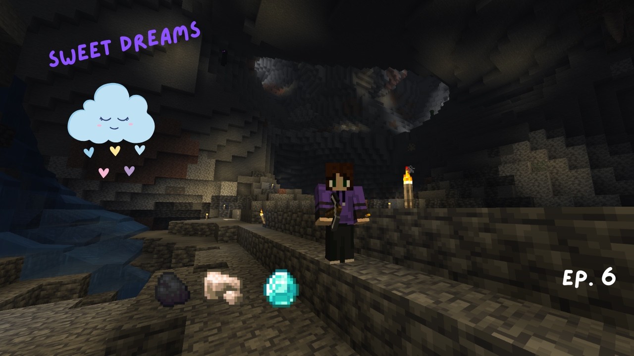 Relax while I play Minecraft | relaxed mining session | slow gameplay (no commentary)