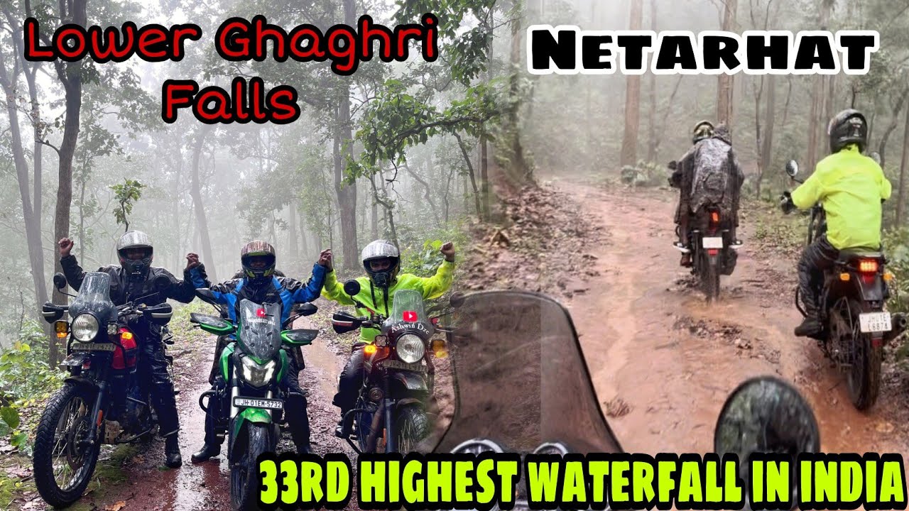 33rd Highest Waterfall in India | Lower Ghaghri Waterfall | Netarhat की वादियाँ | EP 6