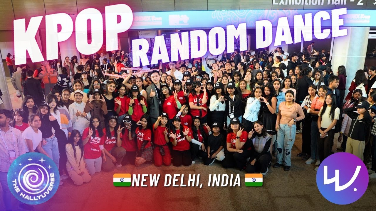 🇮🇳 Kpop Random Play Dance in New Delhi with WKorea!