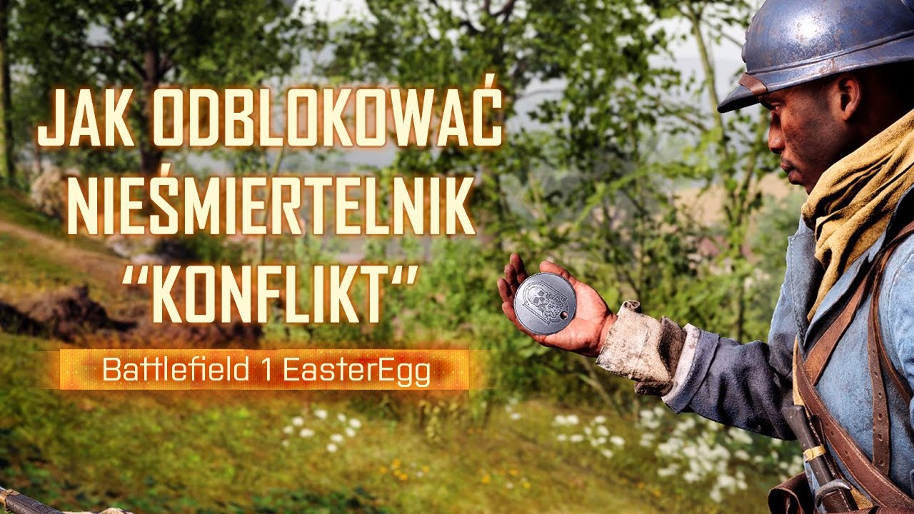 Jak odblokować nieśmiertelnik KONFLIKT #Battlefield1 #easteregg