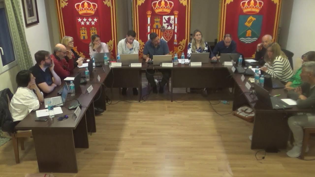 Pleno ordinario, 24 de abril, a las 19.00 horas. Ayuntamiento de Pedrezuela.
