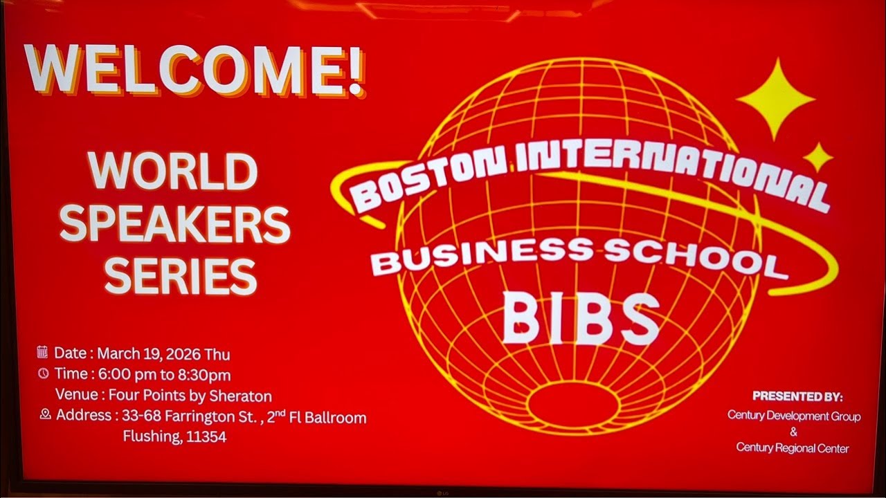 3/19 World Speakers Series