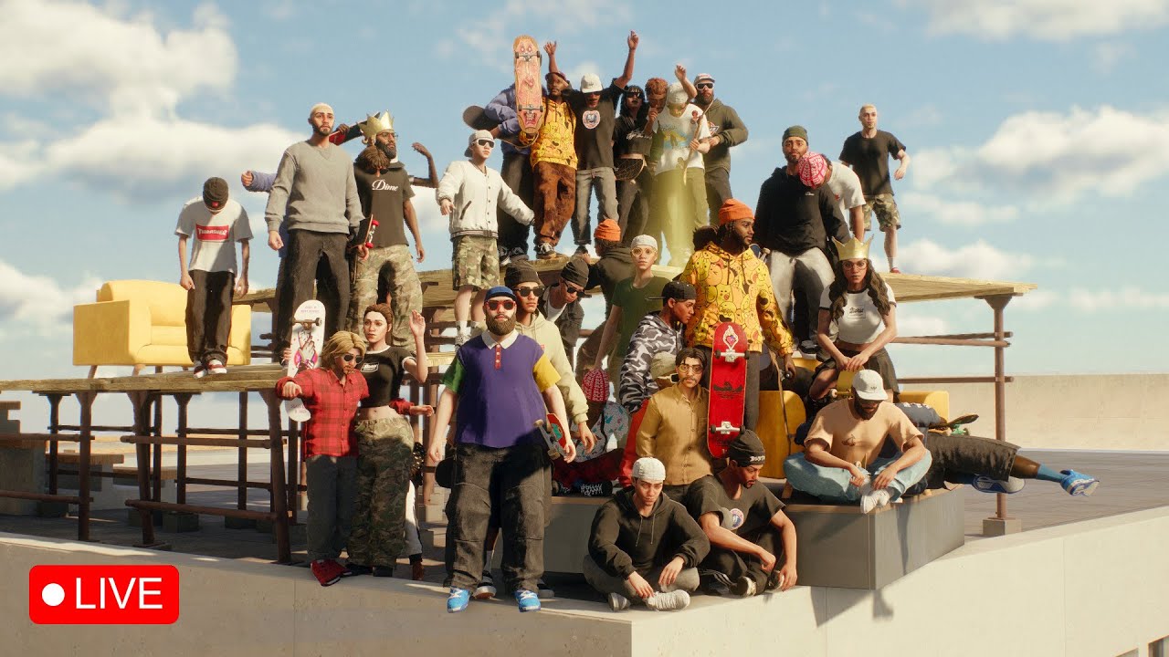THE SAN VAN SWARM: Massive 50+ Player Multiplayer Lobby!