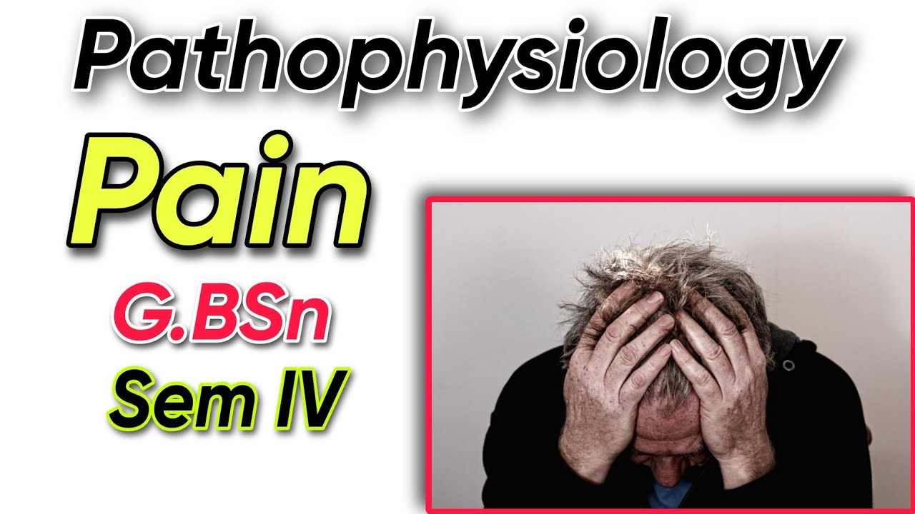 Pathophysiology of Pain | Types of pain & its management | Explained by Tutor Hanif khan