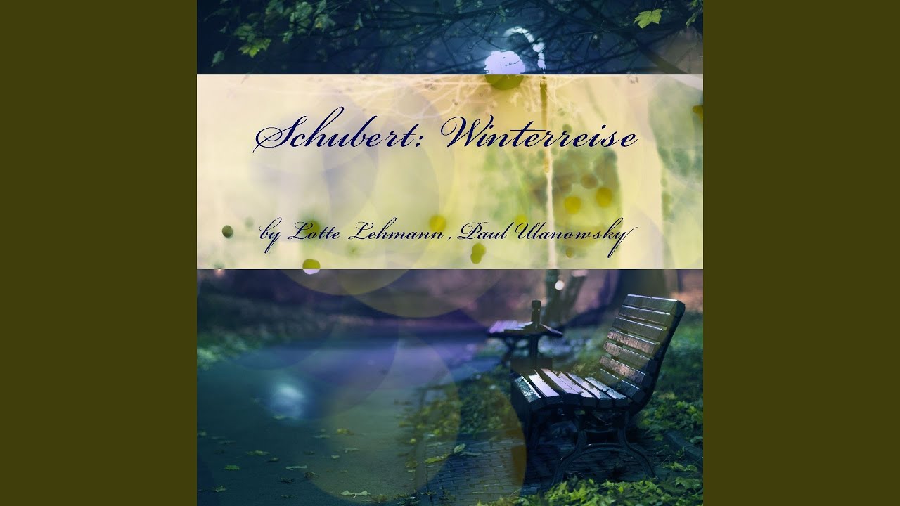 Winterreise, Op. 89, D. 911: No. 22, Mut!