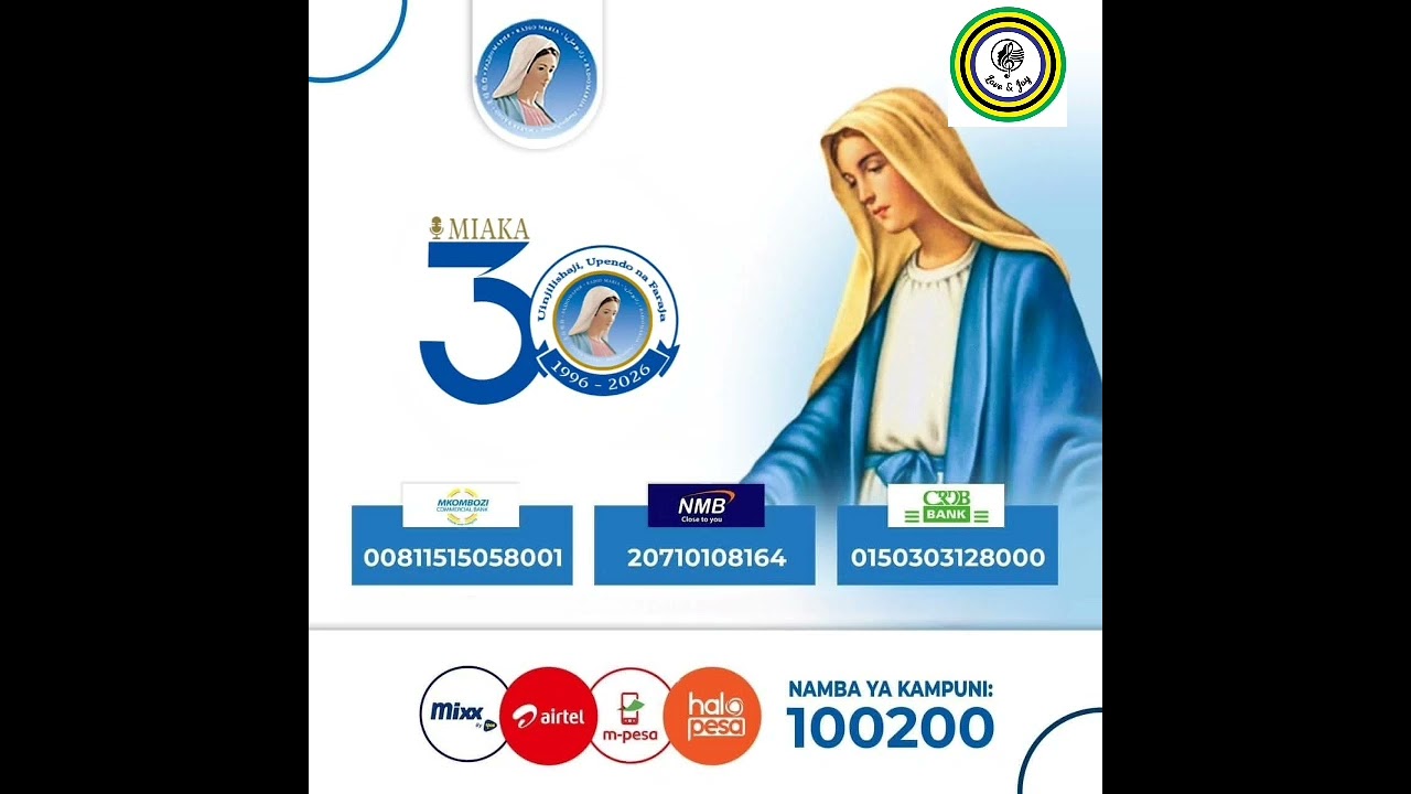 MIAKA 30 YA RADIO MARIA BYP.P.FUBUSA