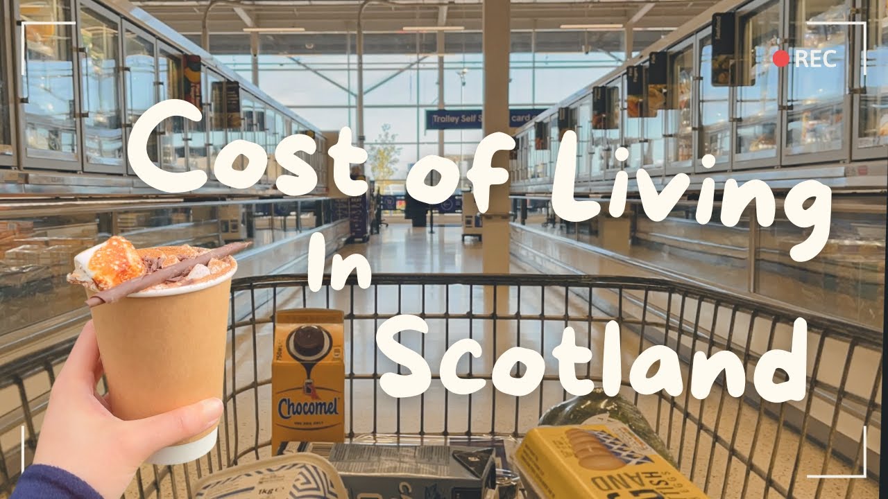 【英國生活】在蘇格蘭生活一個月要花多少錢？｜「衣食住行」各項開支💰