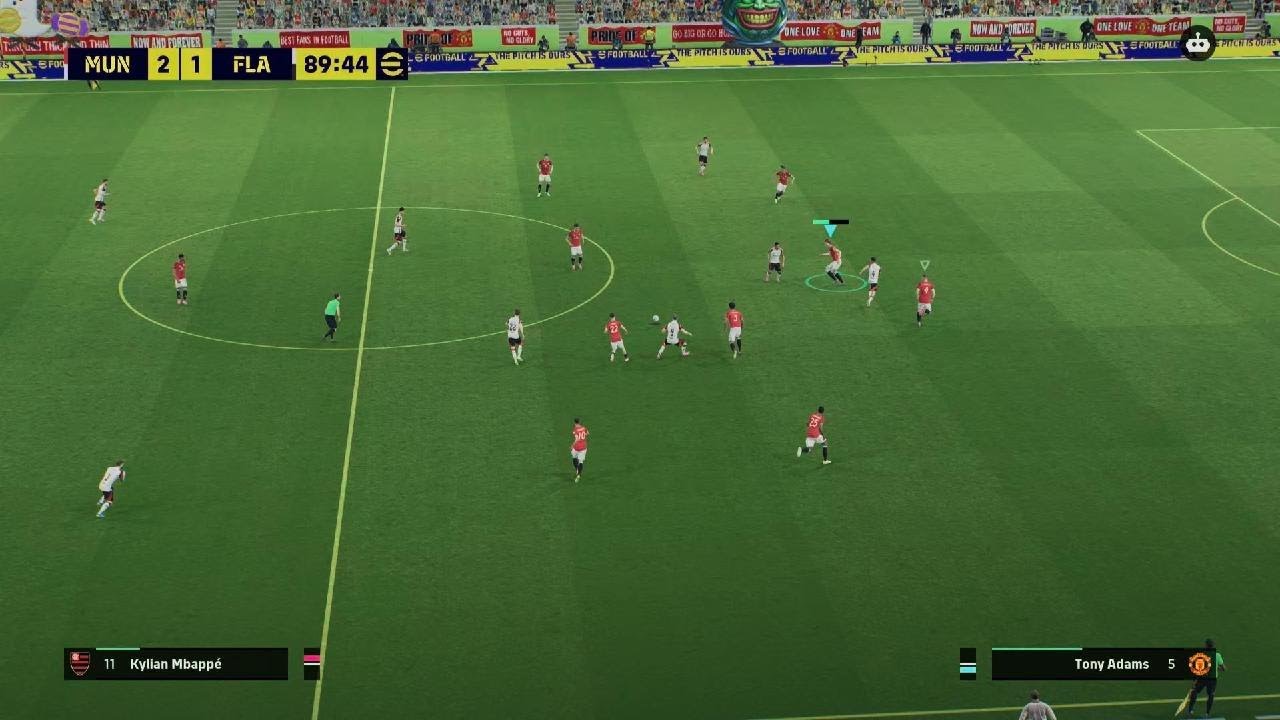 Manchester United put 7 goals past Argentina PES 26 challenge