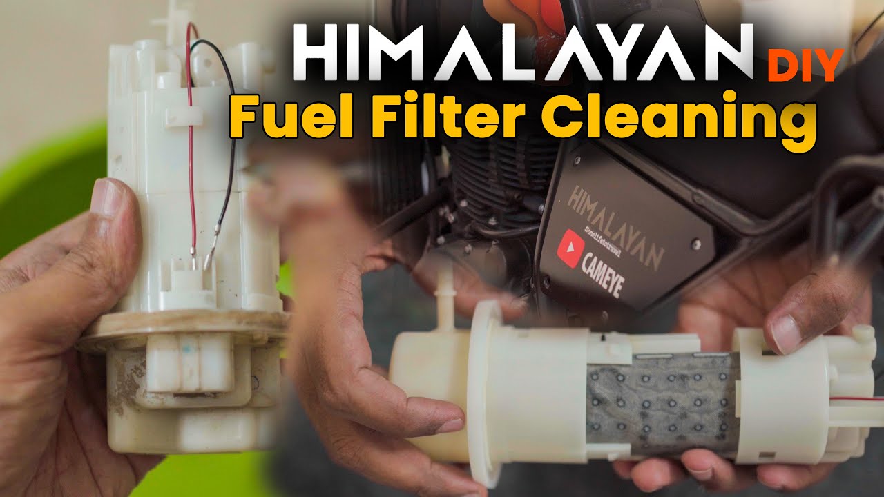 DIY Royal Enfield Himalayan Fuel Filter & Pump Disassembly + Cleaning