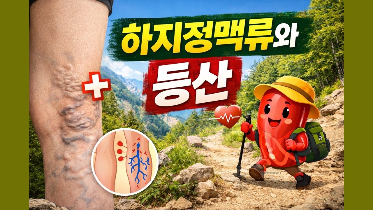 등산과 하지정맥류 #하지정맥류 #황유화 #송승준 #더서울연세심장혈관흉부외과 #병점하지정맥류 #동탄하지정맥류 #수원하지정맥류 #화성하지정맥류 #오산하지정맥류 #용인하지정맥류