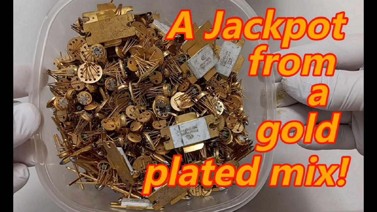 Gold refining without nitric acid. Extracting gold from a rich mix.