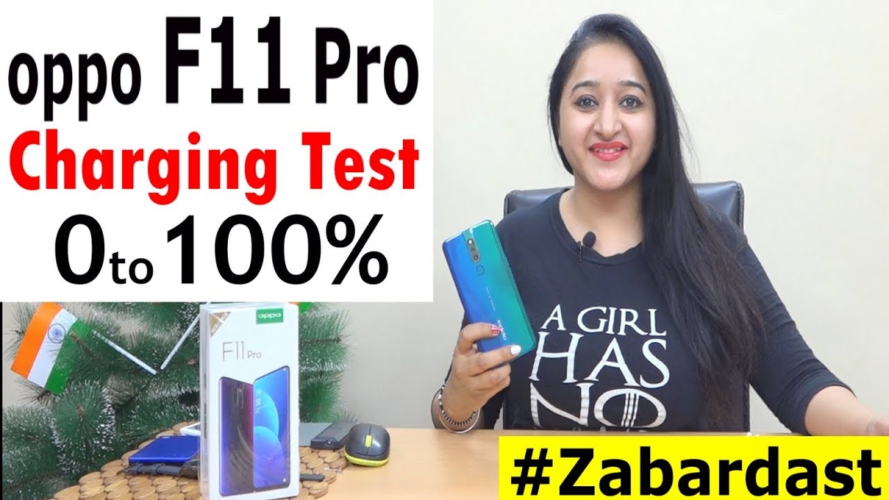 Oppo F11 Pro - Charging Test(0% - 100%)